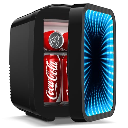 BEICHEN Mini Fridge with Gaming Light
