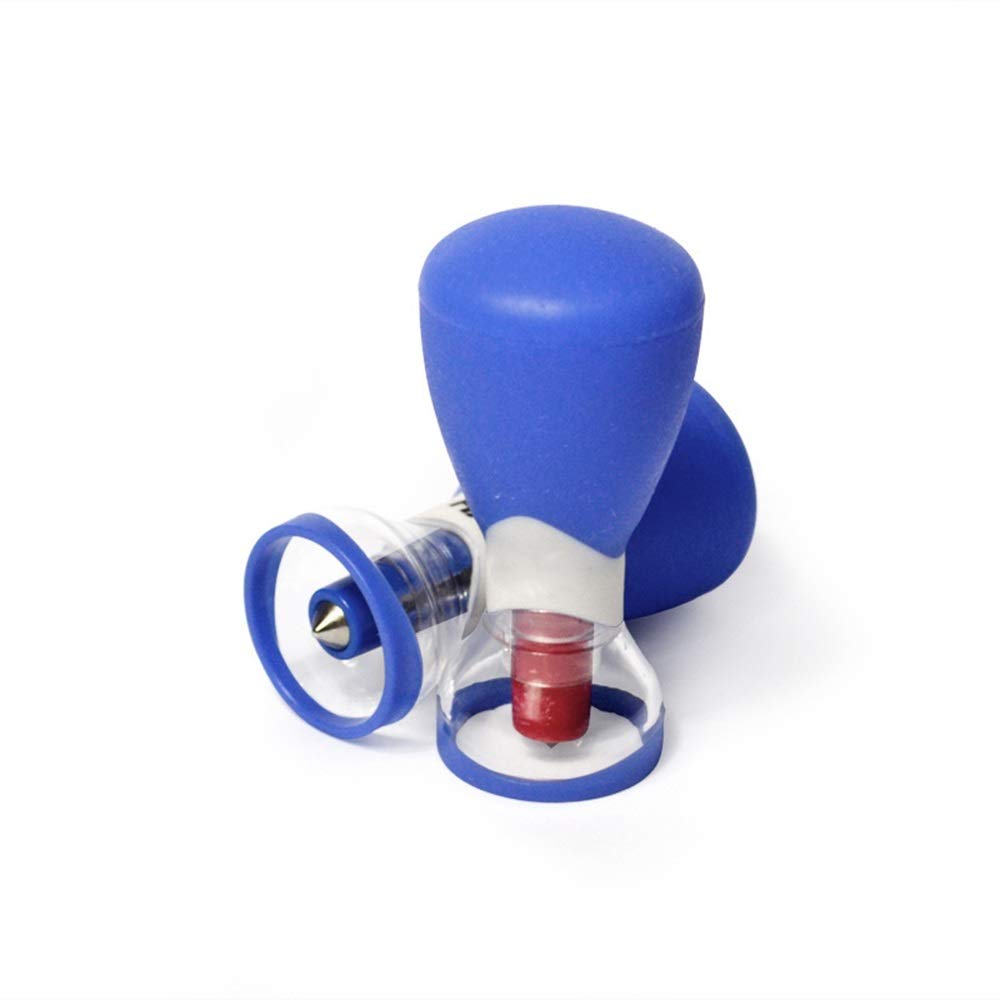 Set di coppette di aspirazione per agopressione Magnetica, Terapia con coppettazione Magnetica, Sollievo dal Dolore Muscolare e articolare da Massaggio, 10 Tazze (Blu)