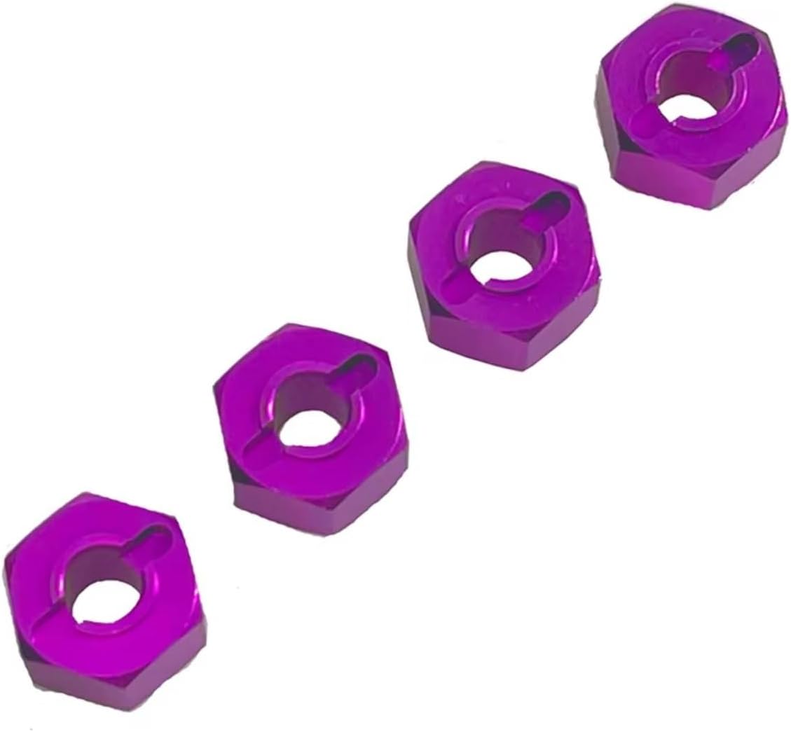 For MJX For Hyper Go H16 16207 1/14 14301 14210 H1BM 1/16 4Pcs メタル