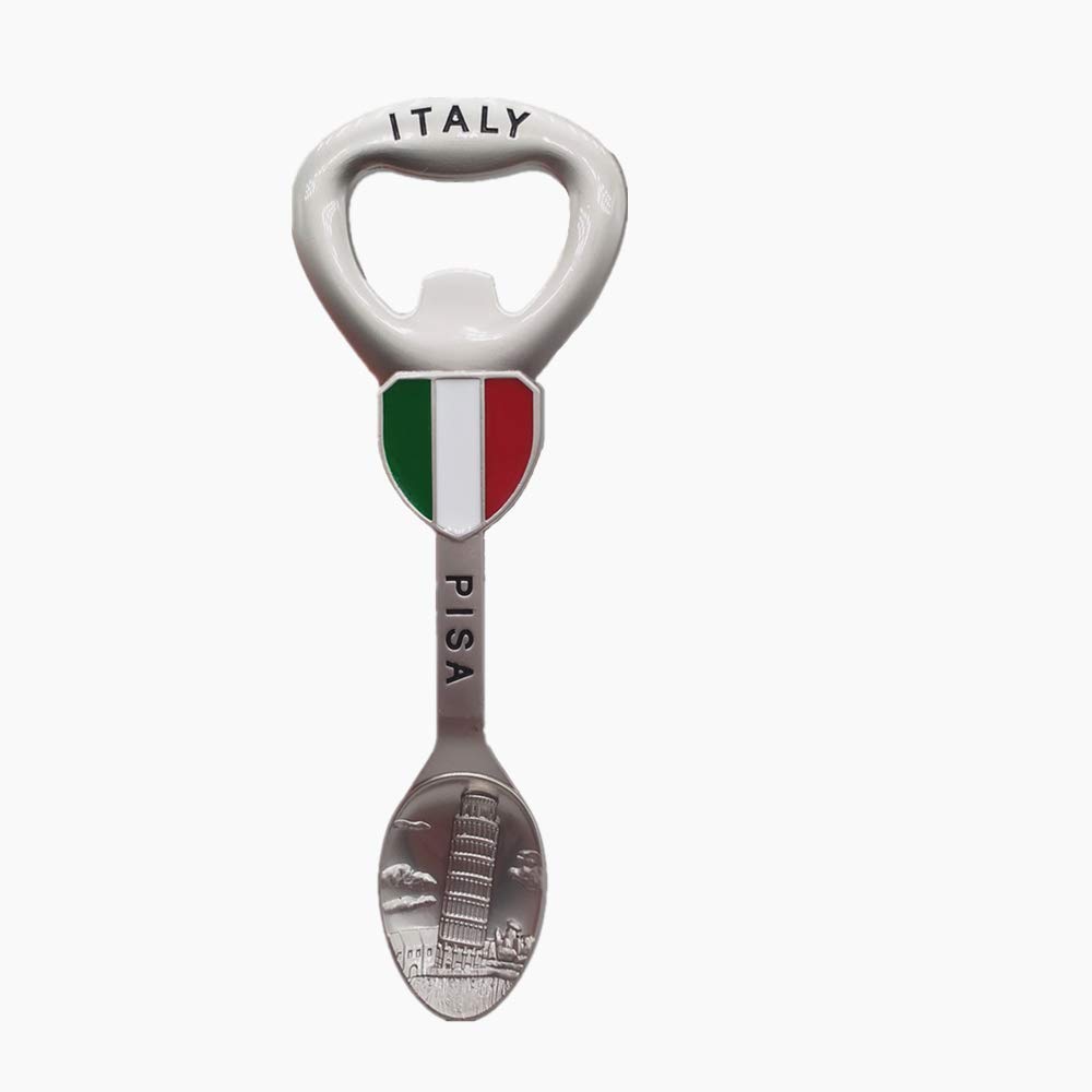 Leaning Tower of Pisa Italy Fridge Magnet Beer Bottle Opener Travel Souvenir Gift Collection Home Kitchen Decoration Magnetic Sticker Refrigerator Magnet