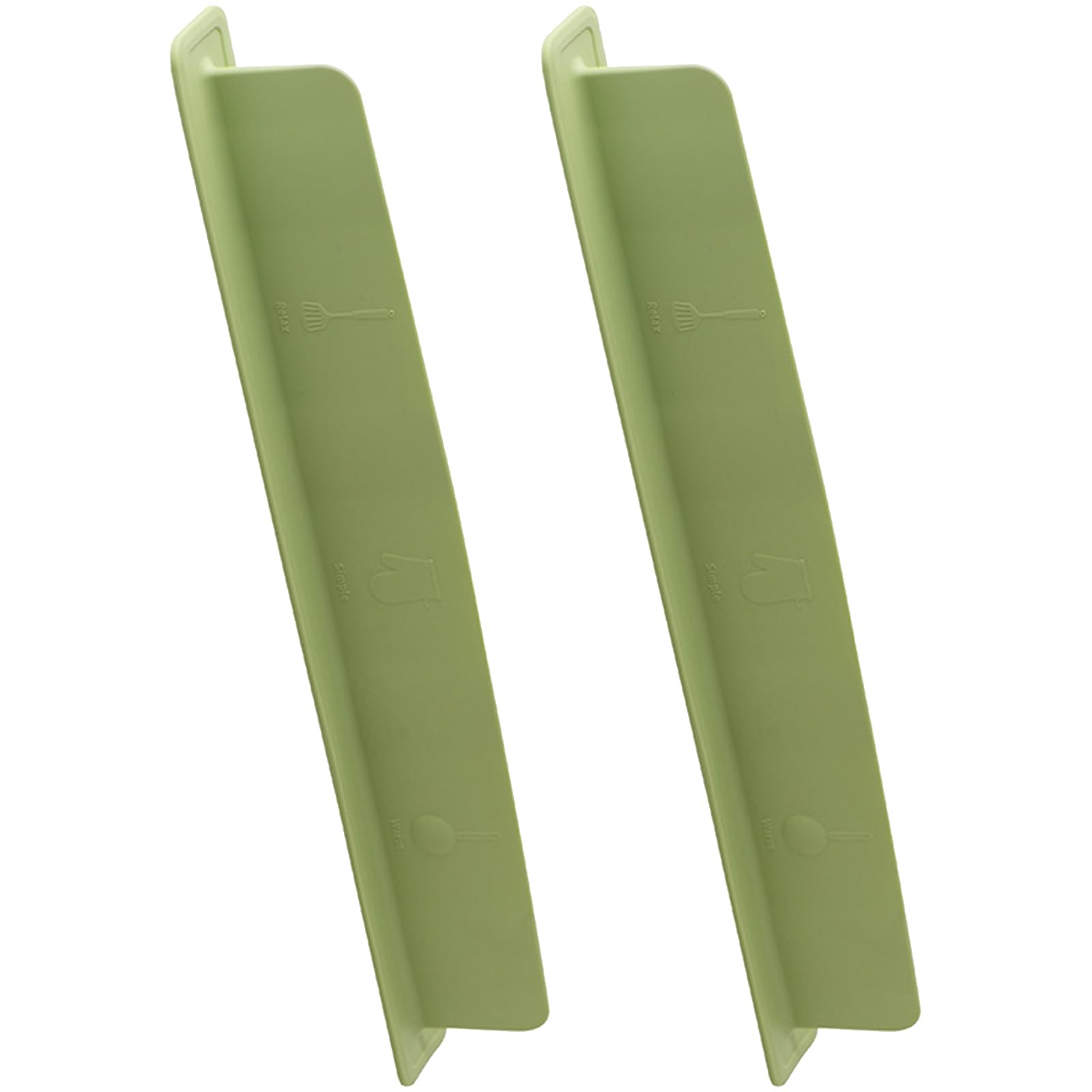 FACAILUO Pack of 2 Flexible Silicone Sink Splash Guards Water Spills for Kitchen Bathroom Countertops Protections