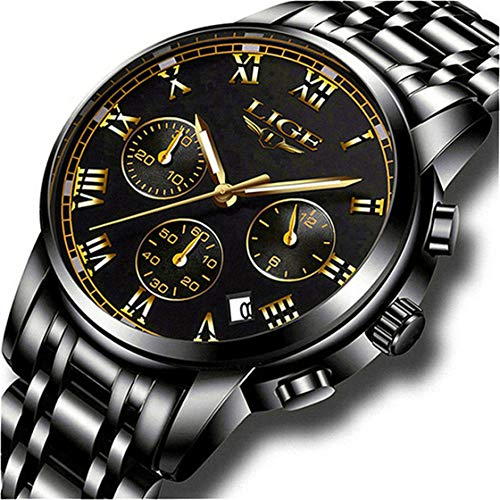 Reloj-analogico-de-cuarzo-para-hombre-de-LIGE-de-acero-negro-resistente-al-agua-con-cronografo-militar-estilo-casual