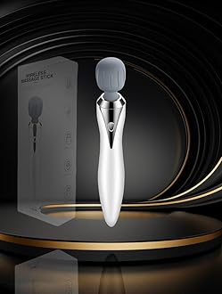 OFAK Personal Massager - Long Run Time & Quiet Powerful Motor - Deep Tissue Back Massage for Athletes for Pain Relief, Waterproof Cordless Massagers Handheld with 5 Speeds 11 Patterns