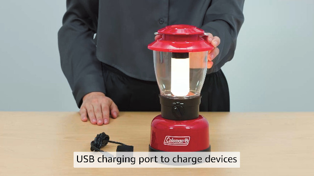 Amazon.com: Coleman Classic Rechargeable 400 Lumens LED Lantern