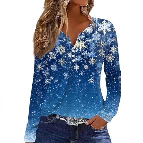 T Shirt Weihnachten Pullover Damen Weihnachtspullover 158 mit Licht...