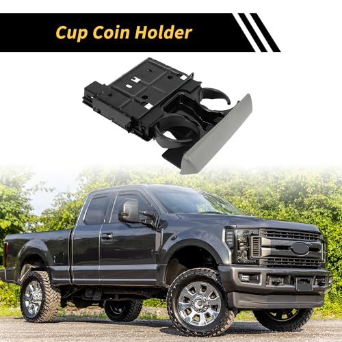 Portavasos para tablero Ford F-250 F-350 2005-2007 gris miniatura 3