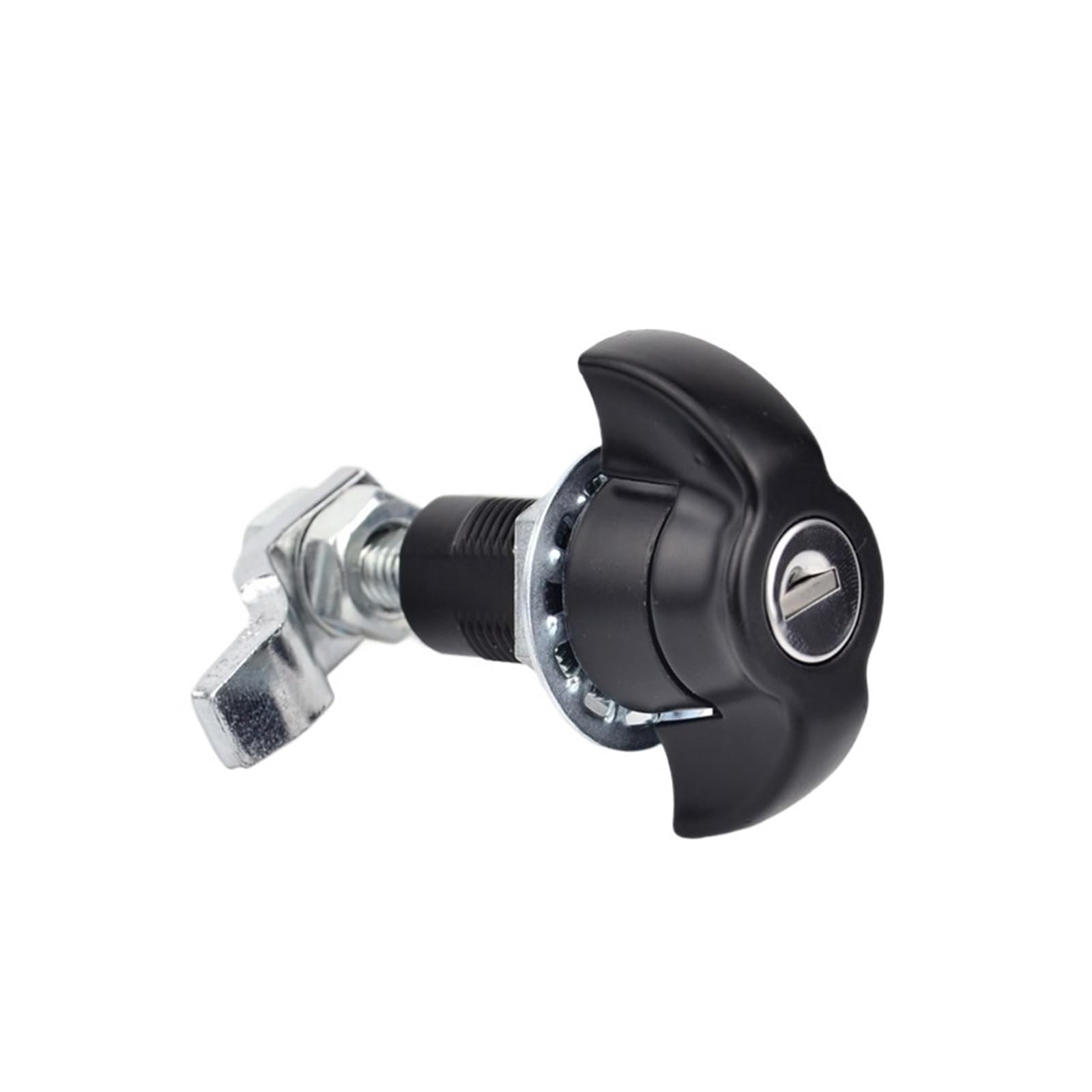 Djgkenvq Bend Bolt Drawer Lock Ms309-7 Telescopic Door Cam Lock Cabinet Retractable Door Lock Environmental Protection Equipment/Purifier Lock(Bend Bolt)