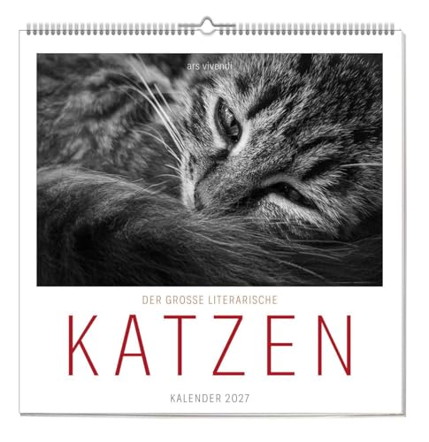 Der große literarische KATZEN Kalender 2027 – Wandkalender mit...