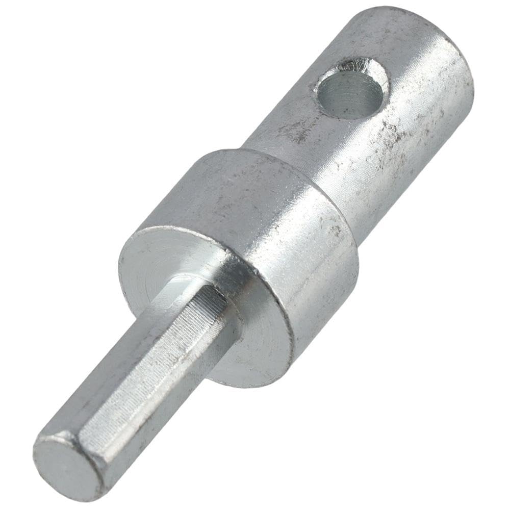 3/4 Inch Interface Inner Diameter Ice Drill Bit Adapter, Universal 304 Stainless Steel Hexagonal Shank Adapter, Ice Auger Drill Accessories for Corded and Cordless Dril
