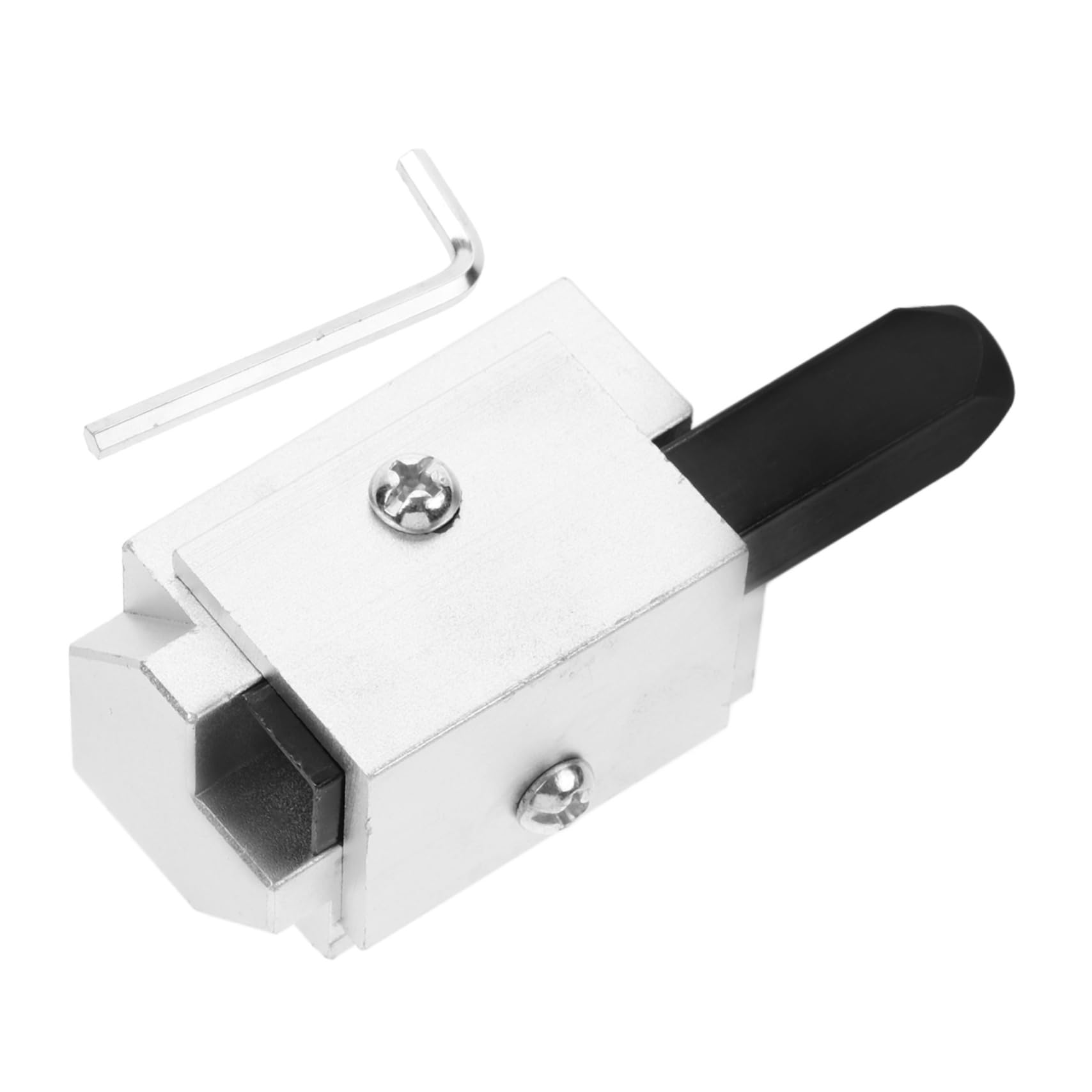 SHINEOFI 3 Pezzi Jacking angolare destro porta piazza mortasare lavoro di legno strumento per scalpellare il legno scalpello per serratura scalpello d'angolo Metallo Silver