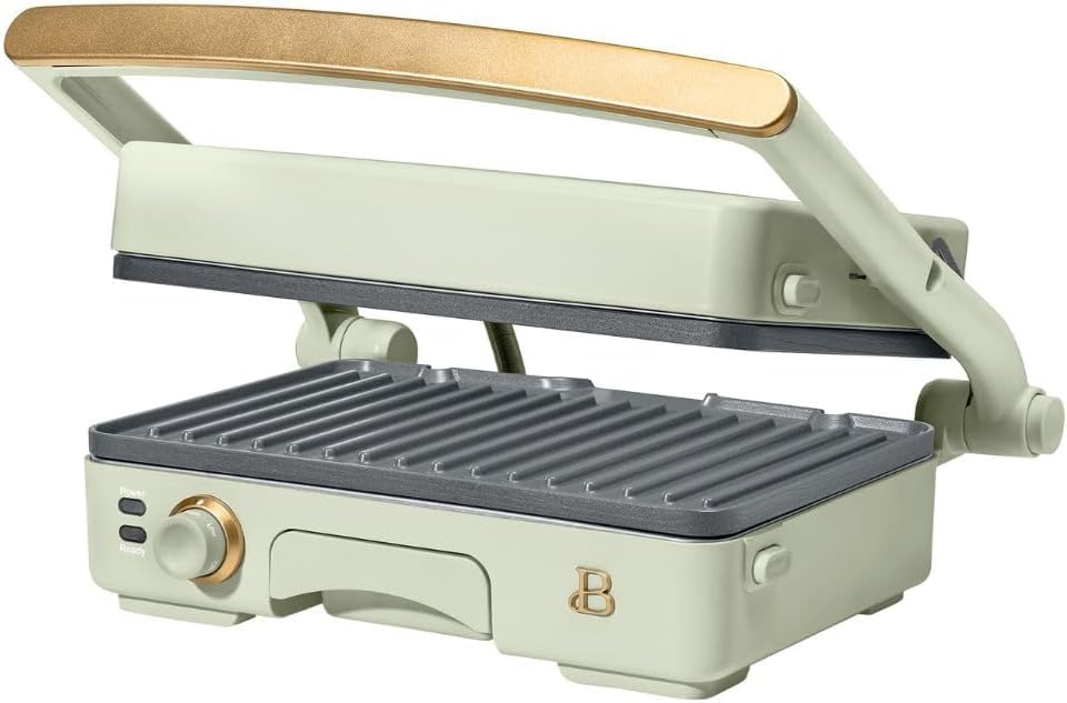 Beautiful By DB 2-in-1 Panini Press & Grill by DB (Sage Green)