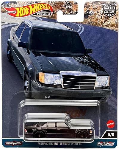 Hot Wheels 2023 Car Culture Canyon Warriors Mercedes Benz 500 E miniatura 4