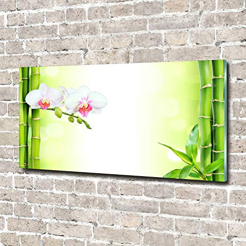 Tableau plexiglas incassable 140x70 tableau vert orchidée - 3