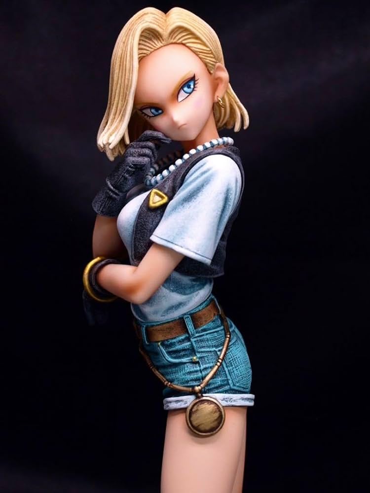 ドラゴンボール 18号フィギュア GLITTER＆GLAMOROUS リペイント