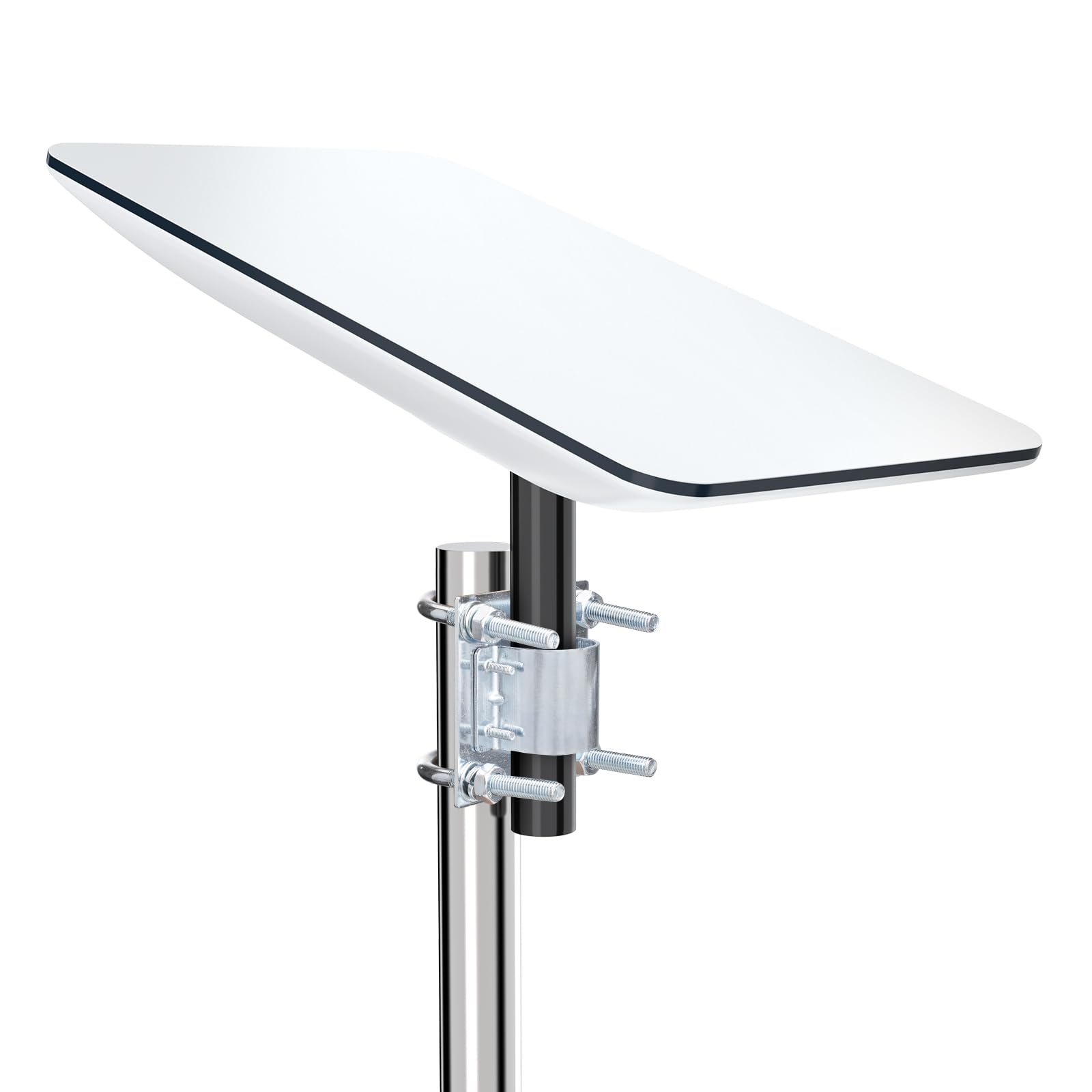 Bingfu Adaptador de Tubo para Antena Starlink Kit de Soporte de Abrazadera con Perno en U Resistente para Antena Parabólica de TV al aire Libre / Lora / Mástil WiFi / Juego de Montaje Universal | Soporte de Tubos para Antena Externa LoRa / Miner Helium /
