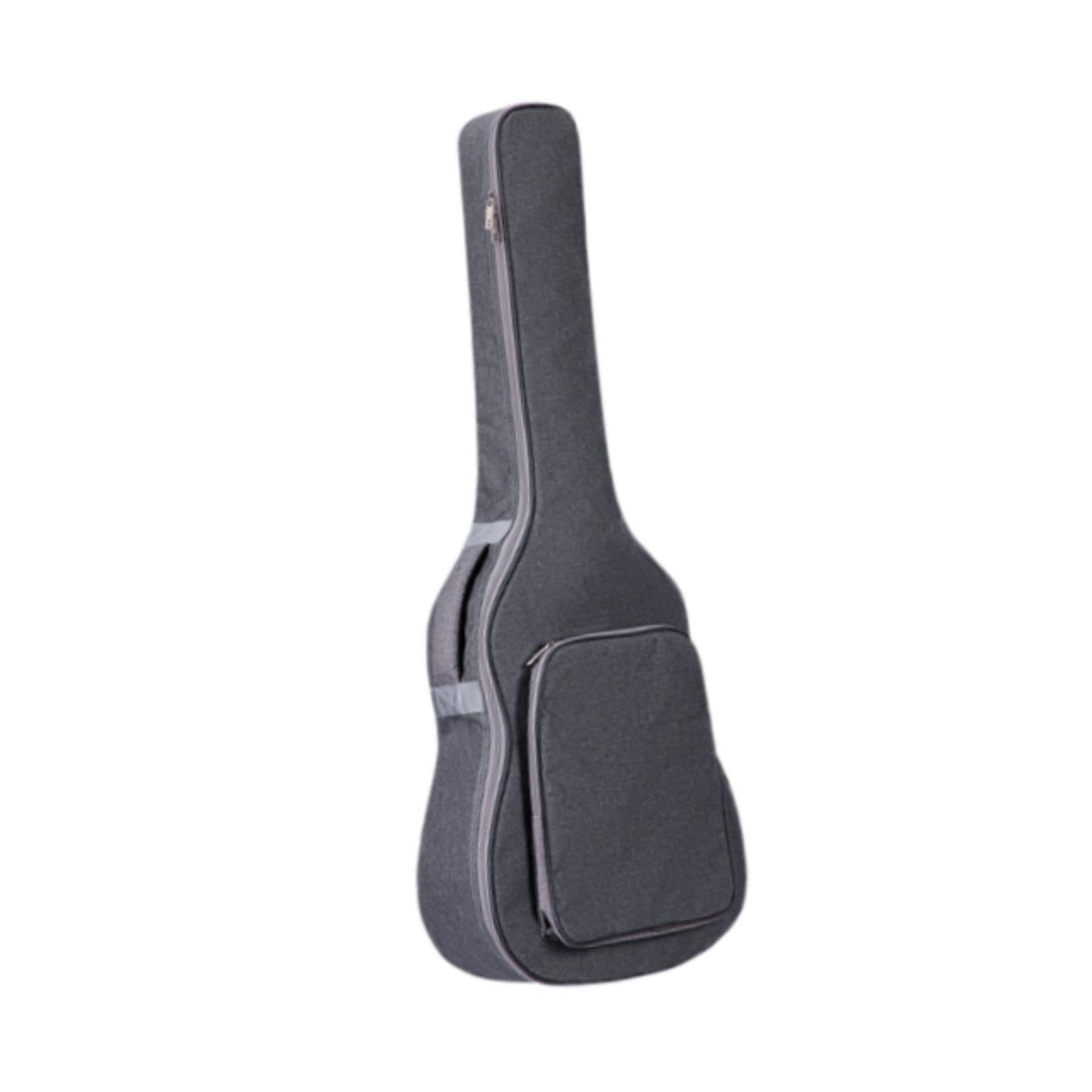 Custodia per chitarra acustica con tela e,grigio,107x45x13cm | resistente con eccezionale portabilità per tutti i giorni. Custodia elettrica da 41 pollici.