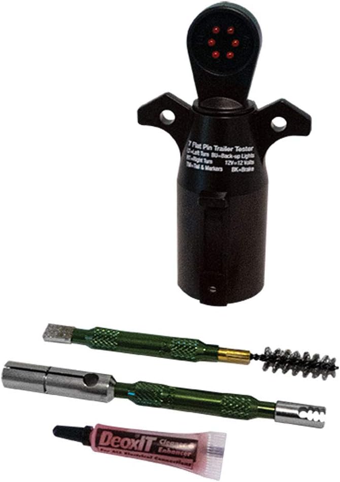 Innovative Products of America #8028 7-Way Flat (Spade) Pin Towing Maintenance Kit (Patented)