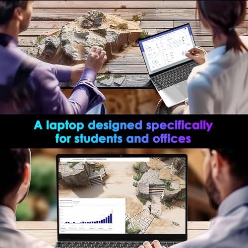 Image of GXMO Laptop 15.6 inch inch IPS 1080P Notebook PC,16GB DDR4 512GB SSD, Quad-Core Intel 12th Gen N95 Processor, HD Camera,Windows 11 Pro Laptop, Fingerprint Unlock, Backlit Keyboard USB3.0 Port