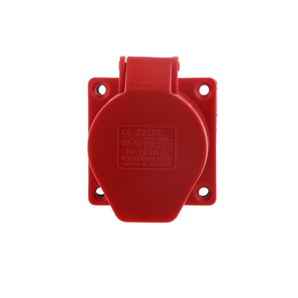 Panel Socket 5 pin 3P+N+E 380V Industrial 3 Phase 16A Straight Plug|Business & Industrial | Electrical & Test Equipment | Connectors, Switches & Wire-image-20