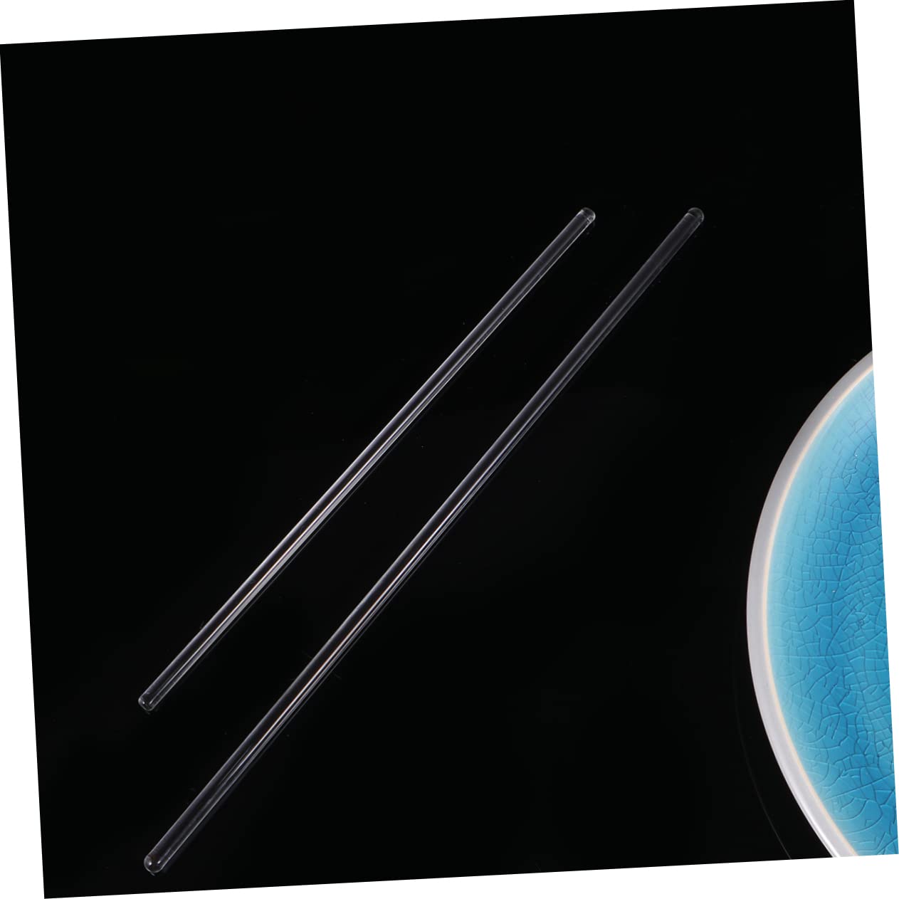 12pcs Glass Stirrer Kit Round Head Stirring Rods for Lab Chemistry Catering Lengths