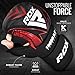 RDX IMMAF Approved Sparring Grappling Gloves, Professional Grade Hybrid Design for Competition Level and Training, Ventilated Open Palm, Adjustable Wrist Straps, Martial Arts Muay Thai, Men Women