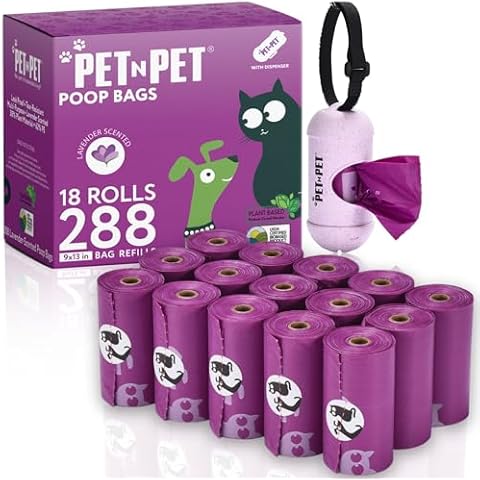 PET N PET Lavender Scented Poop Bags Cover
