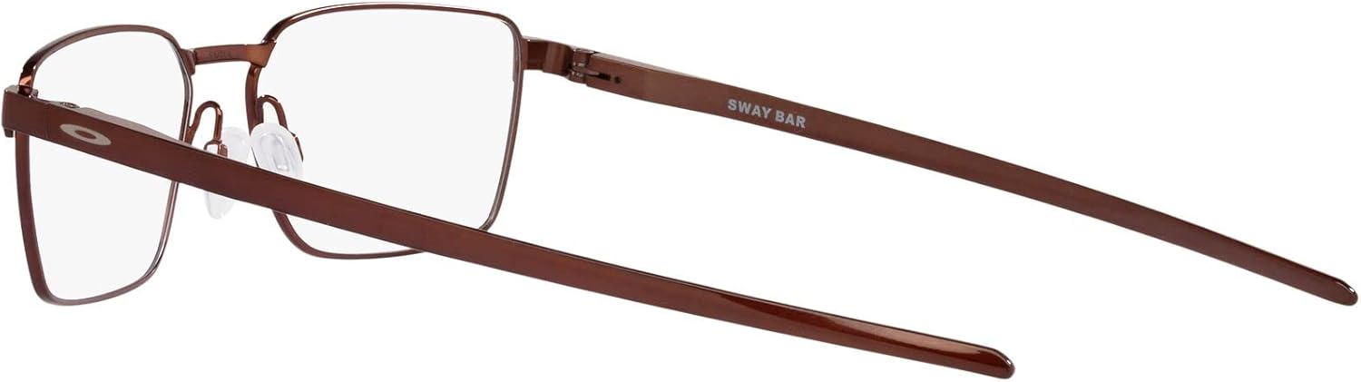 Oakley Men's Ox5073 Sway Bar Rectangular Prescription Eyewear Frames Brushed Grenache/Demo Lens 55 Millimeters image 5 of 7 B0BGSMHSB8