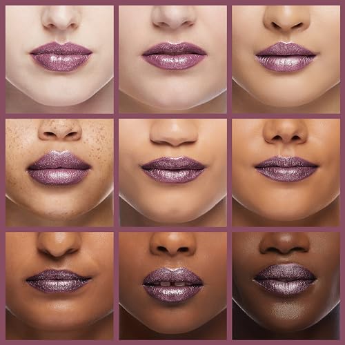 Image of Revlon Liquid Lipstick with Clear Lip Gloss, ColorStay Overtime Lipcolor, Dual Ended with Vitamin E, 500 Limitless Black Cherry, 0.07 Fl Oz