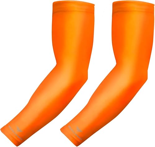 1 par brazo compresor para protección de sol, Anaranjado Naranja,Rosado,Negro -,Azul,Púrpura,Rojo -,Blanco,Gris