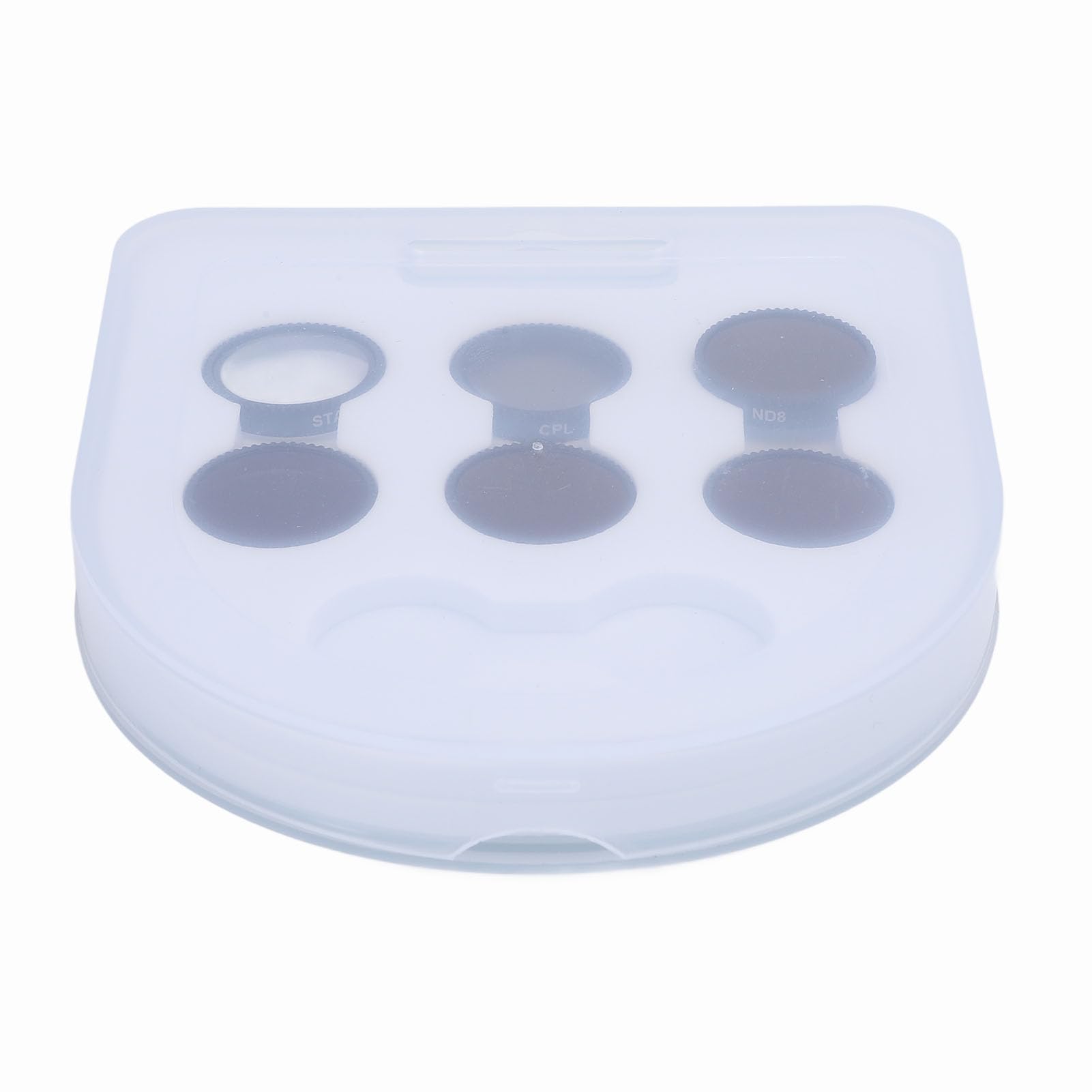 Set Filtri ND per Drone, 6 Pezzi STAR, CPL, ND64, ND32, ND16, Filtri ND8, Lega di Alluminio, Vetro Ottico, Set per Montaggio Diretto, Crea Effetti Stella, Elimina la Luce