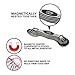 The Chef Guru 1/8, 1/4, 1/2 tsp, 1 tsp, 1/2, 1 Tbls, 18/10 (304) Stainless Steel/Black