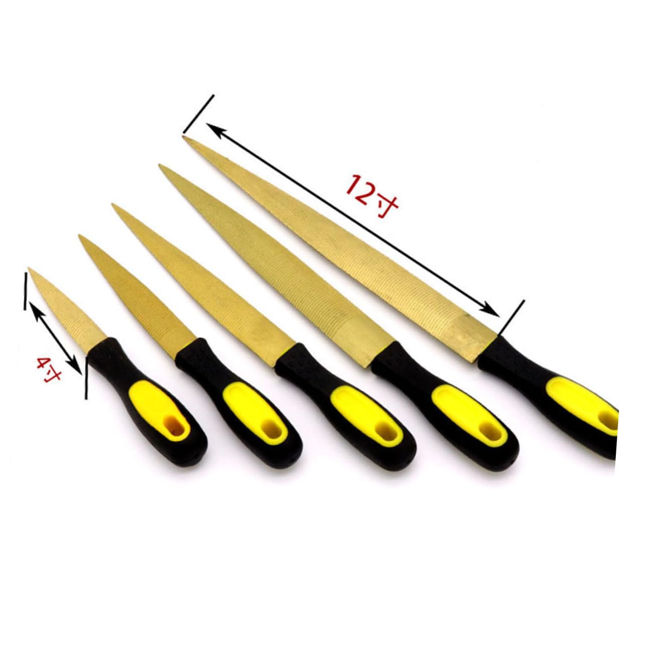 DOITOOL Limas Para Carpintería Set De 5 De Acero Para Trabajar La Madera Herramientas De Precisión