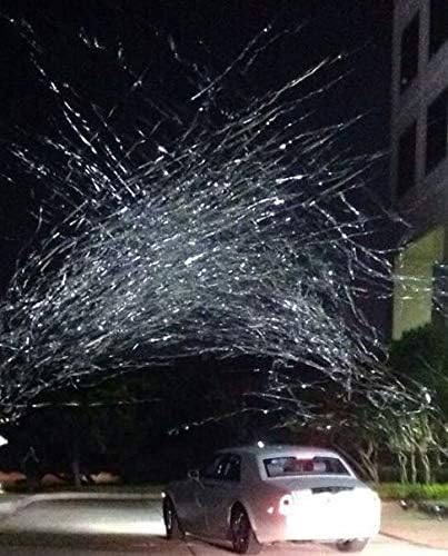 Miniatura 2 de Ultimate Confetti - Serpentinas de confeti metálico plateado - 20 rollos (1" x 30')