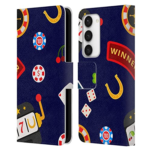 Protection Samsung S23 5G Haroulita anti-rayures étui portefeuille en cuir