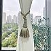 Fenghuangwu 2 Pack Curtain Tie Backs Rope Tassels for Curtains Drape tiebacks Handmade Outdoor Home and Outdoor Decorative (Mix Blue, 2p)