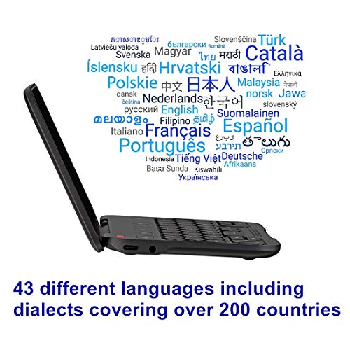 YOUDAO Super Multilingual Words Dictionary- Language Translator Device 4 Ways Translation (Voice, Text, Writing, Photo) 43 Languages and Selected Offline Translation, Support Bluetooth Earphone - Thumbnail 6