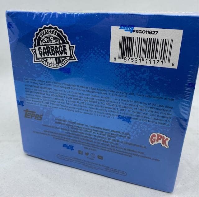 Garbage Pail Kids Bookworms Sticker Cards MEGA Box