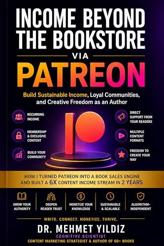 Income Beyond the Bookstore via Patreon: How to Build Sustainable Author Income Through Membership, Community, and Creative Freedom (Substack Newsletter Mastery, Excellence, and Eminence Series)