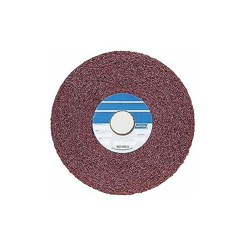 Convolute Wheel,Metal Finishng,8x1x3,MED