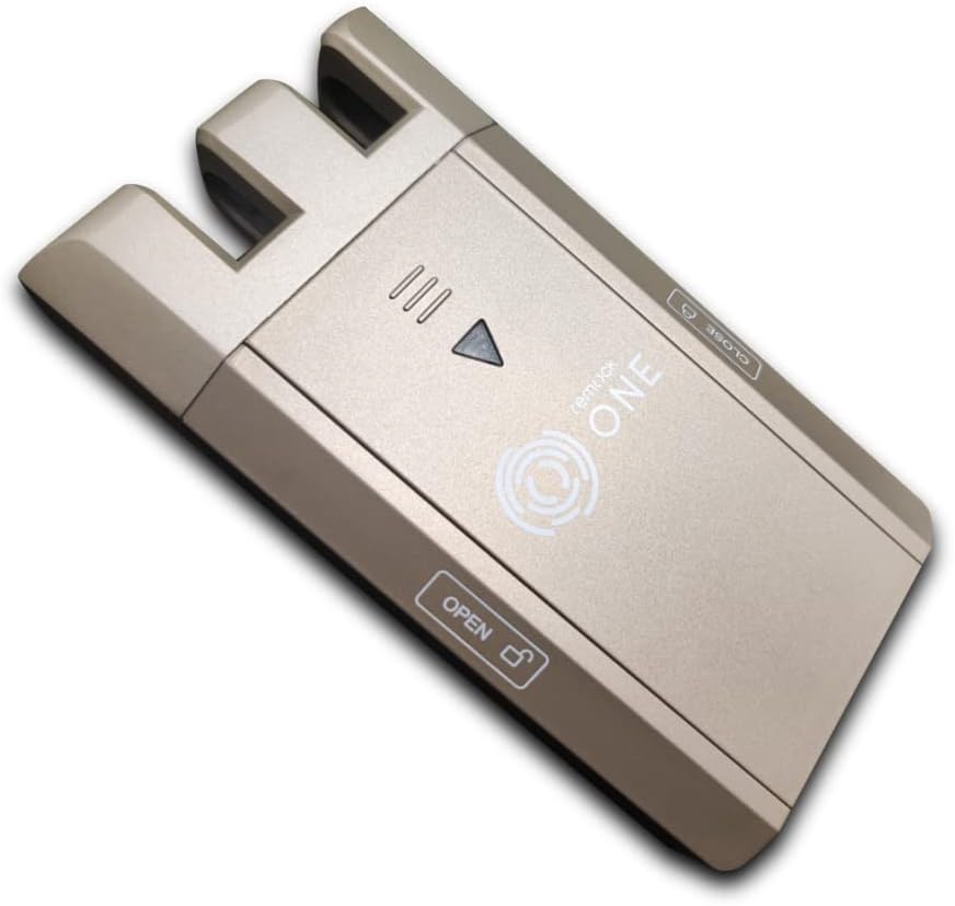Remock Lockey RLK4G - Invisible Door Lock with 4 Remote Controls (3V) - Golden