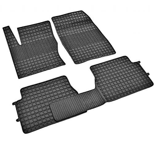 Tapis de Sol en Caoutchouc Transit Connect 2003-2015 Noir FM-0830