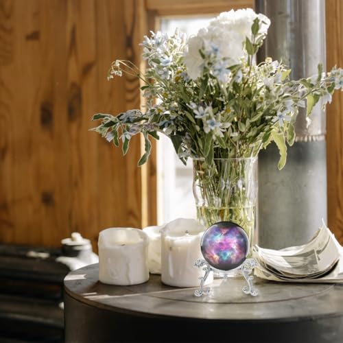 Support boule de cristal en alliage socle décoratif maison - 6