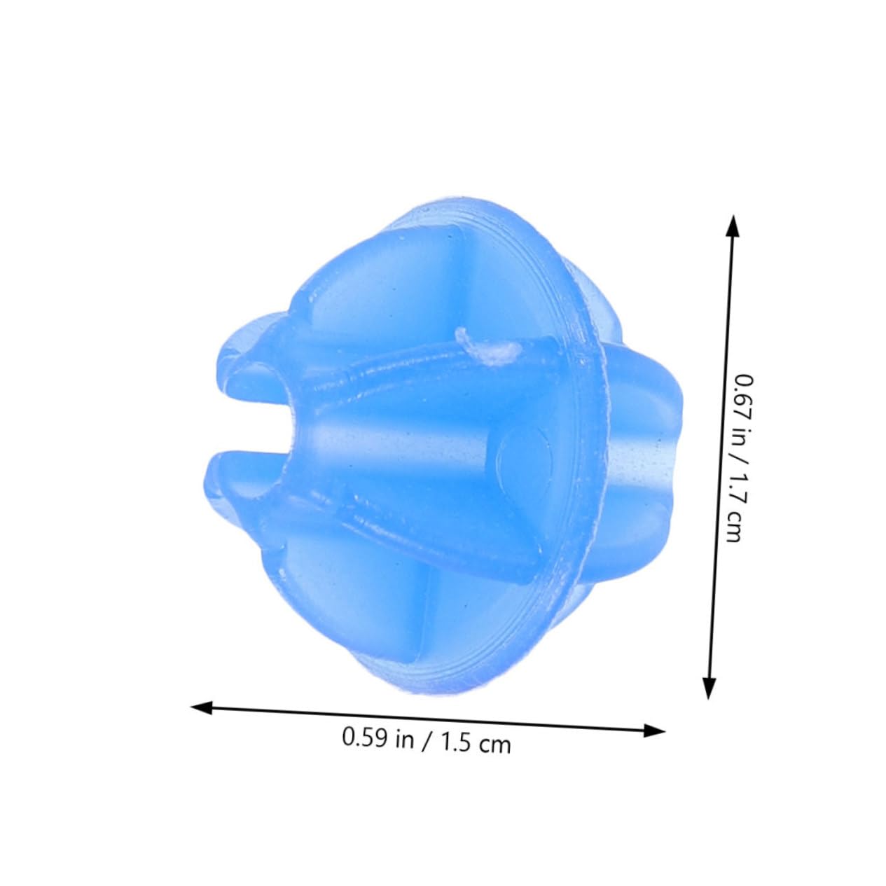 BESPORTBLE Teen Bike Accessories Glow-in-The-Dark Spoke Beads Bike Wheel Decorations Plastic Beads