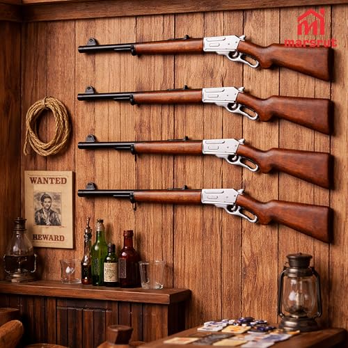 Fusil miniature de maison de poupée pour décor rétro - 6