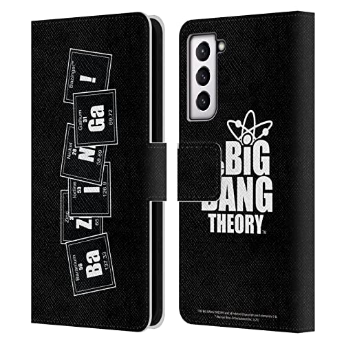 Étui Galaxy S21 5G The Big Bang Theory Bazinga en cuir