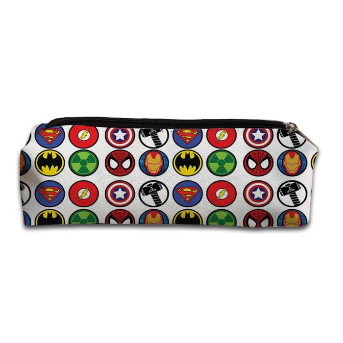 Estojo Escolar Porta Lápis - Linha Super Heróis 001
