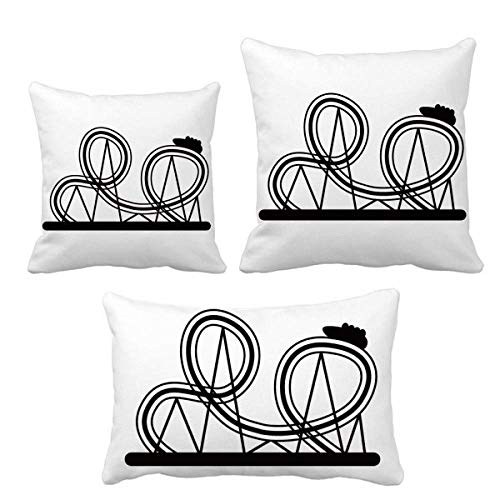 Coussin de canapé noir contre l'inconfort dorsal de votre salon - 2
