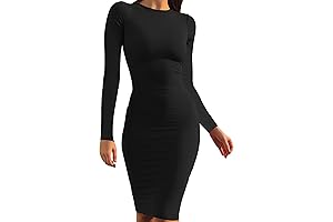 Flattering Bodycon Midi Dress for Women