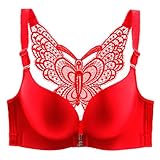 🎁Der Top-Stütz-BH mit Frontöffnung ist mit Spitze hinten und ohne Stahlring ausgestattet, um Komfort und Formgebung zu maximieren.