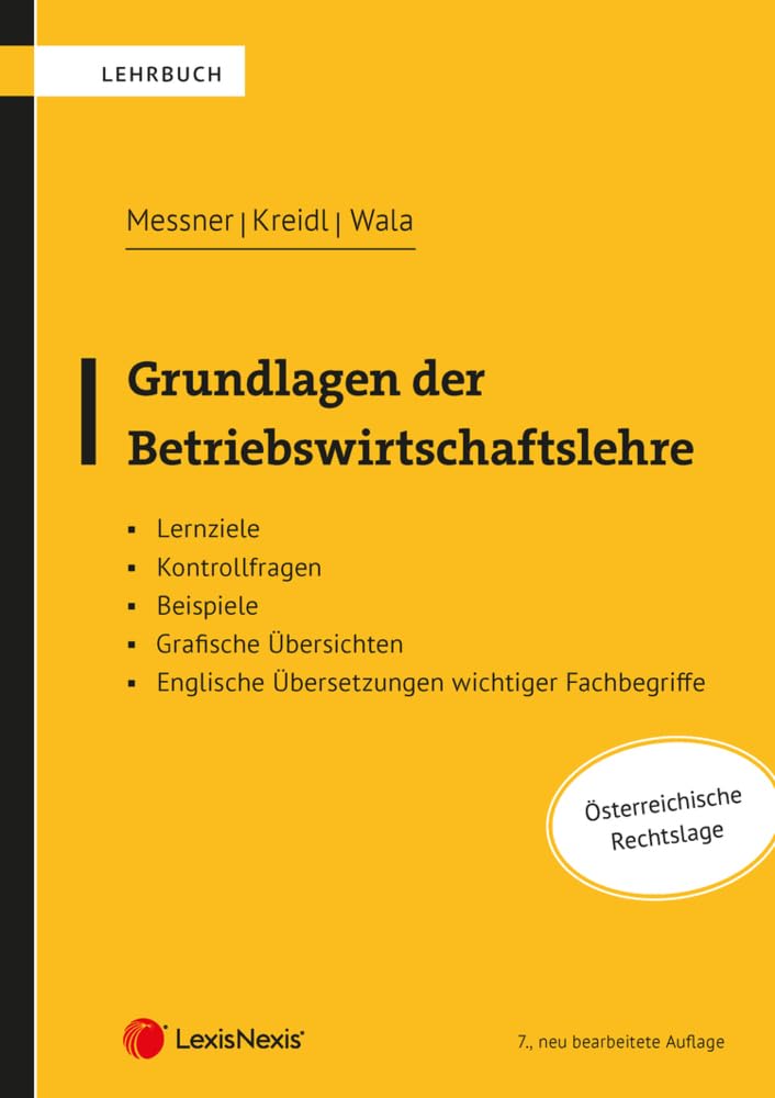 Grundlagen der Betriebswirtschaftslehre (Lehrbuch)